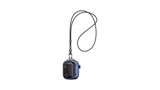 Hakasoni‑New2‑Wearable‑Speaker‑Ocean Blue‑Lanyard