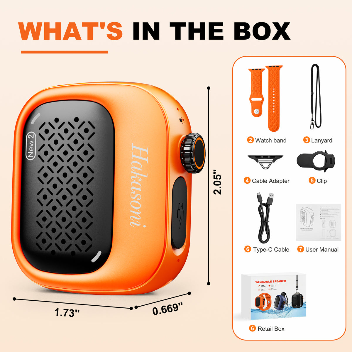 Customized Product Orange