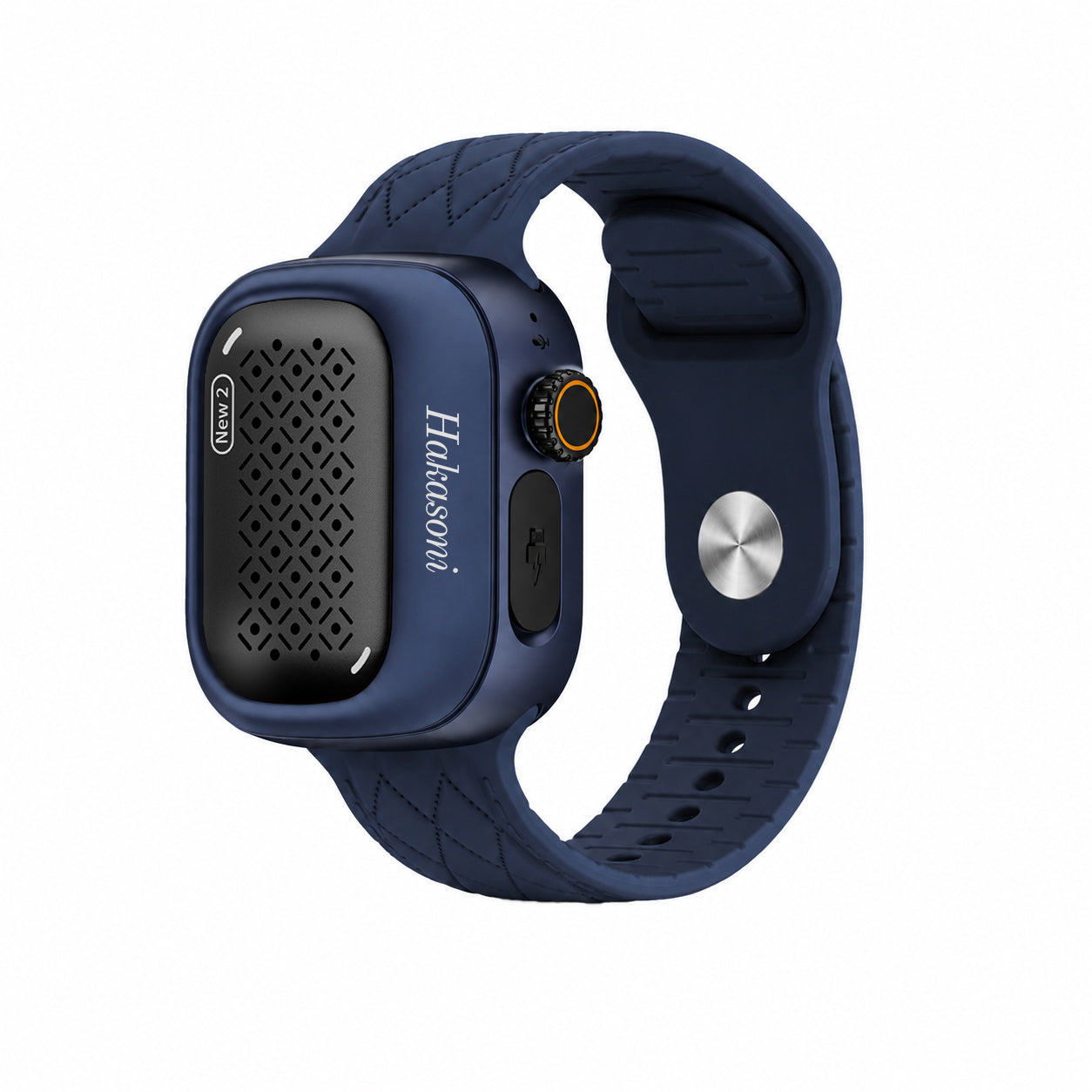 Hakasoni‑New2‑Wearable‑Speaker‑Ocean Blue‑WatchStrap