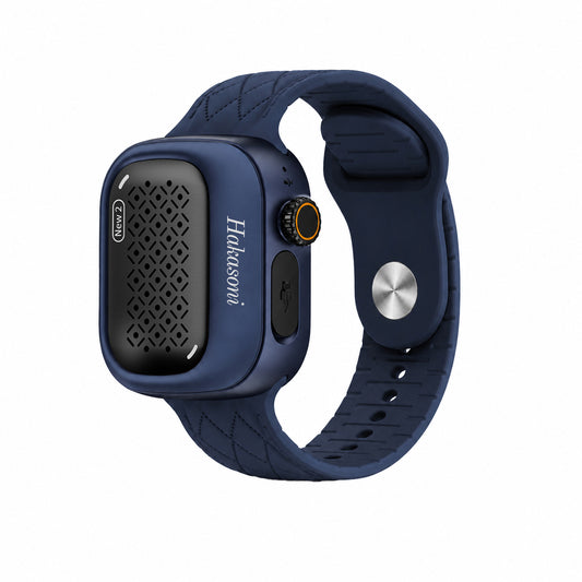 Hakasoni‑New2‑Wearable‑Speaker‑Ocean Blue‑WatchStrap